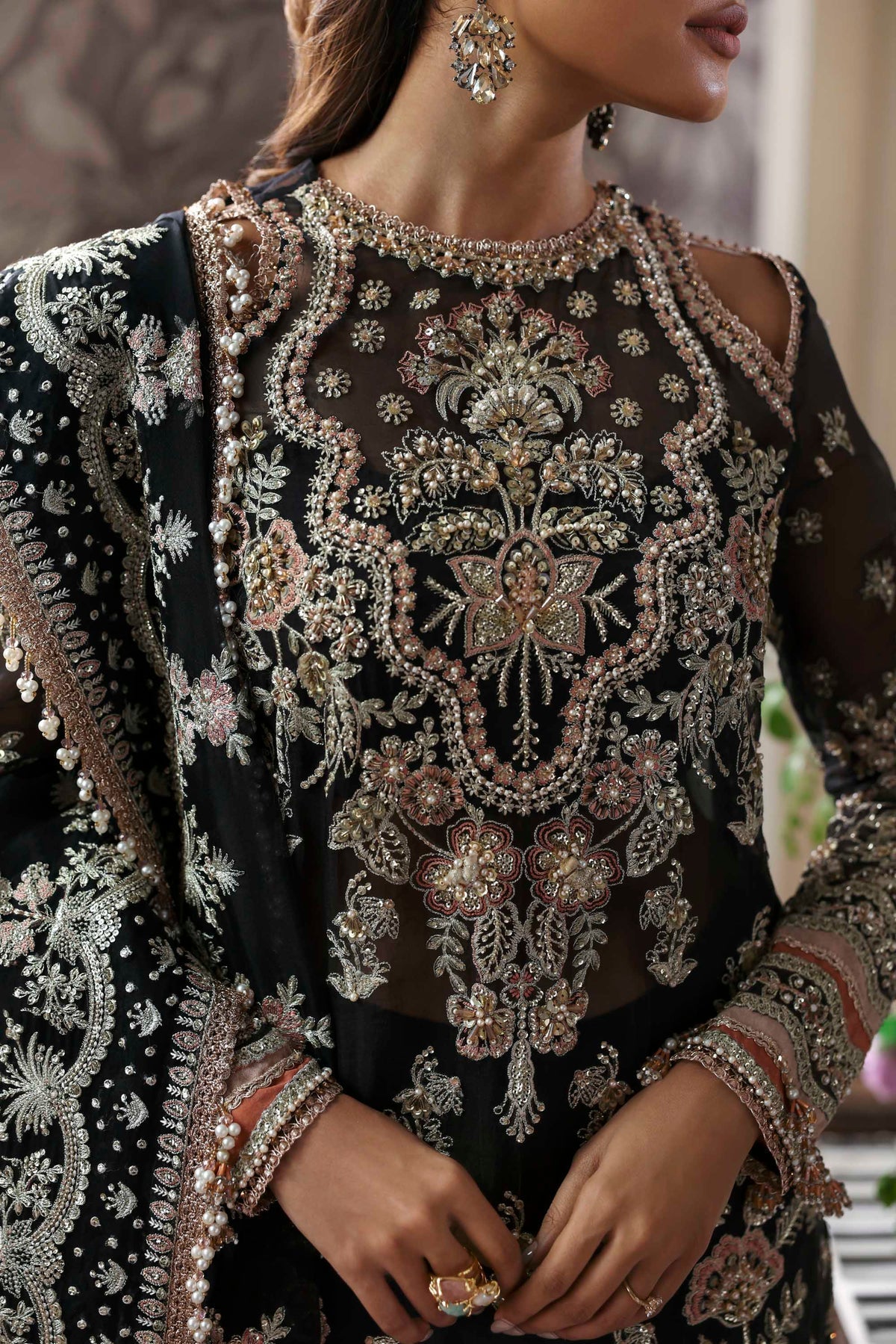 Akbar Aslam | Deewani Wedding Formals | Nocturne - Ladies Clothes - Maria Faisal