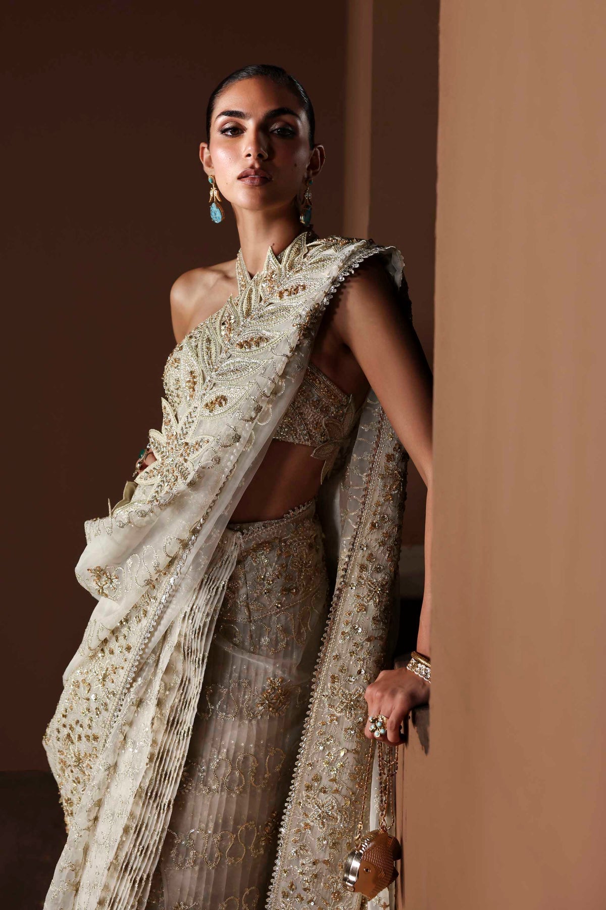 Akbar Aslam | Luxury Formals | Luna - Formal Dress - available at Maria Faisal in UK and USA.