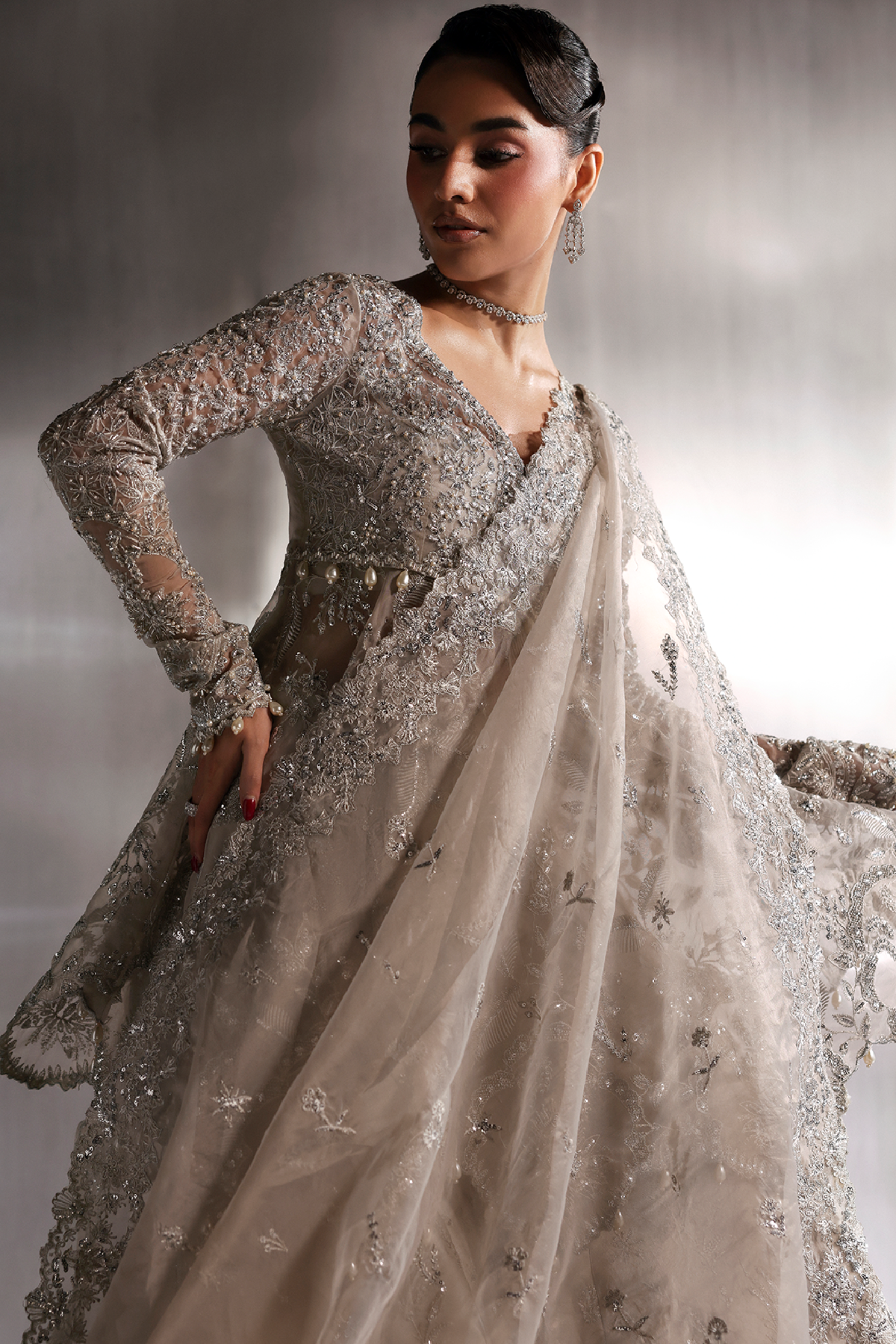 Zarposh | Seraphine Wedding Formals | NOVELLE - Wedding Dress - available at Maria Faisal in UK and USA.