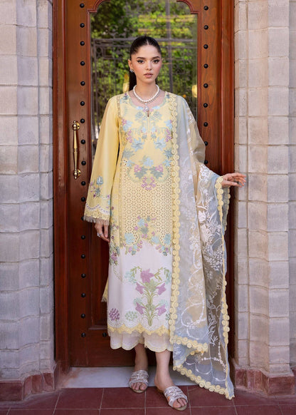 Saira Shakira | Bloom Lawn 25 | LOTUS REVERIE 4-A by Maria Faisal - Registered Vendor of : Saira Shakira - type : Ladies Clothes - 100% original wedding dresses