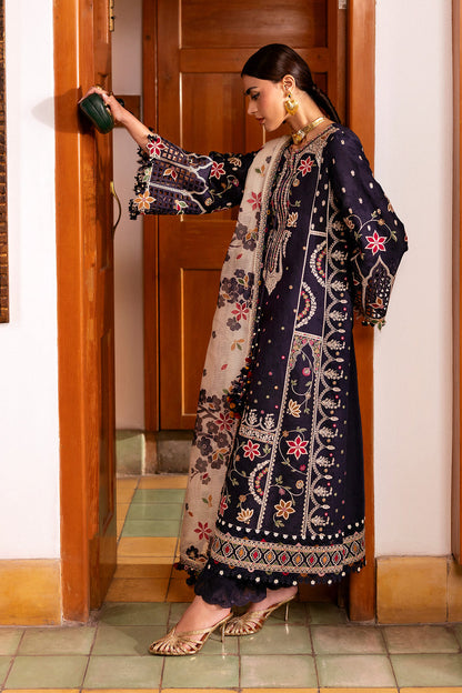 Jazmin | Shahkaar Luxury Eid Lawn SS26 | SL26-D07 - Luxury Dress - available at Maria Faisal in UK and USA.