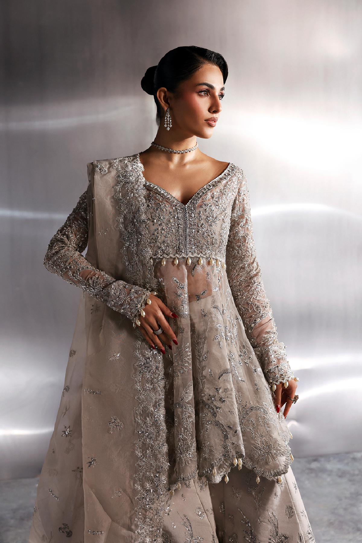 Zarposh | Seraphine Wedding Formals | NOVELLE - Wedding Dress - available at Maria Faisal in UK and USA.
