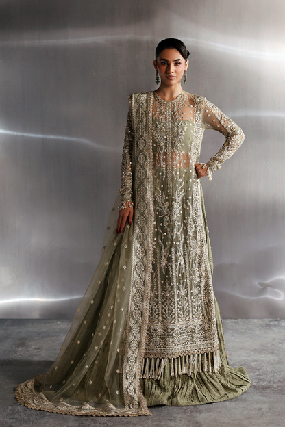 Zarposh | Seraphine Wedding Formals | WILLOW - Wedding Dress - available at Maria Faisal in UK and USA.