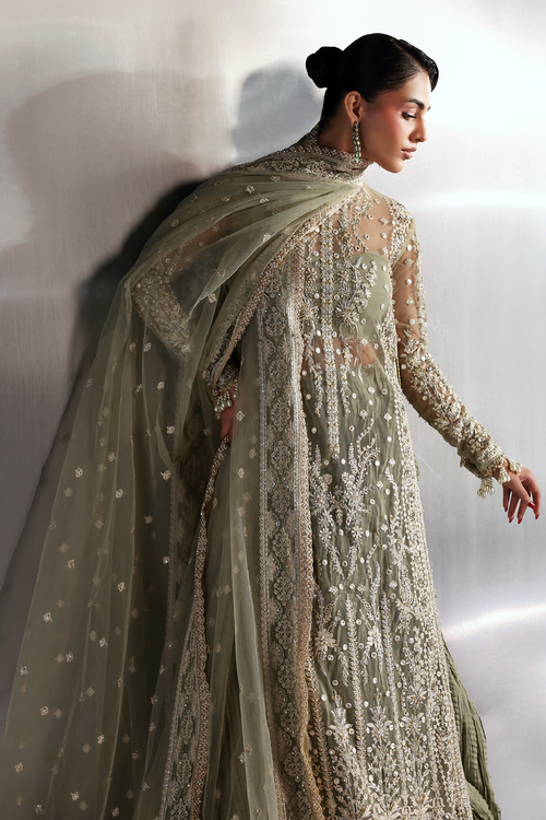 Zarposh | Seraphine Wedding Formals | WILLOW - Wedding Dress - available at Maria Faisal in UK and USA.