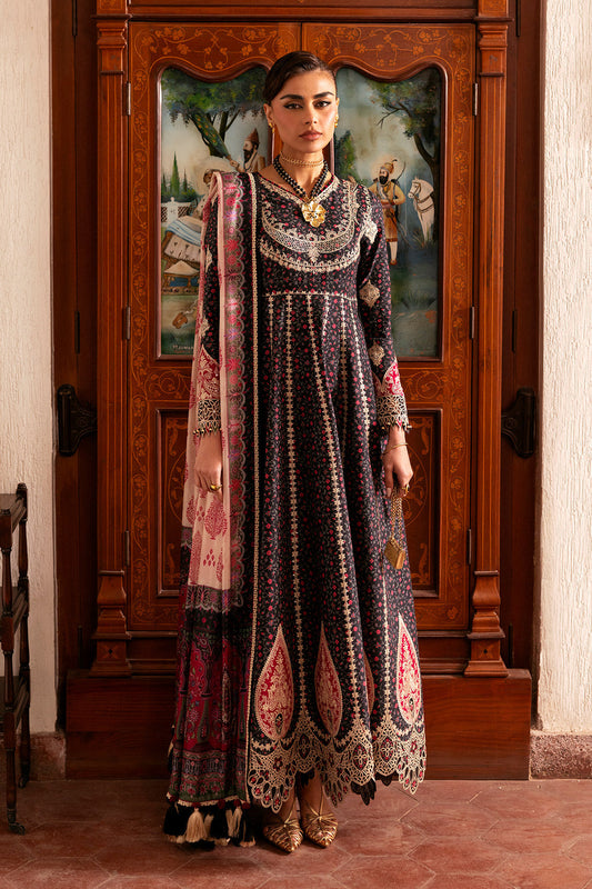 Jazmin | Shahkaar Luxury Eid Lawn SS26 | SL26-D09 - Luxury Dress - available at Maria Faisal in UK and USA.