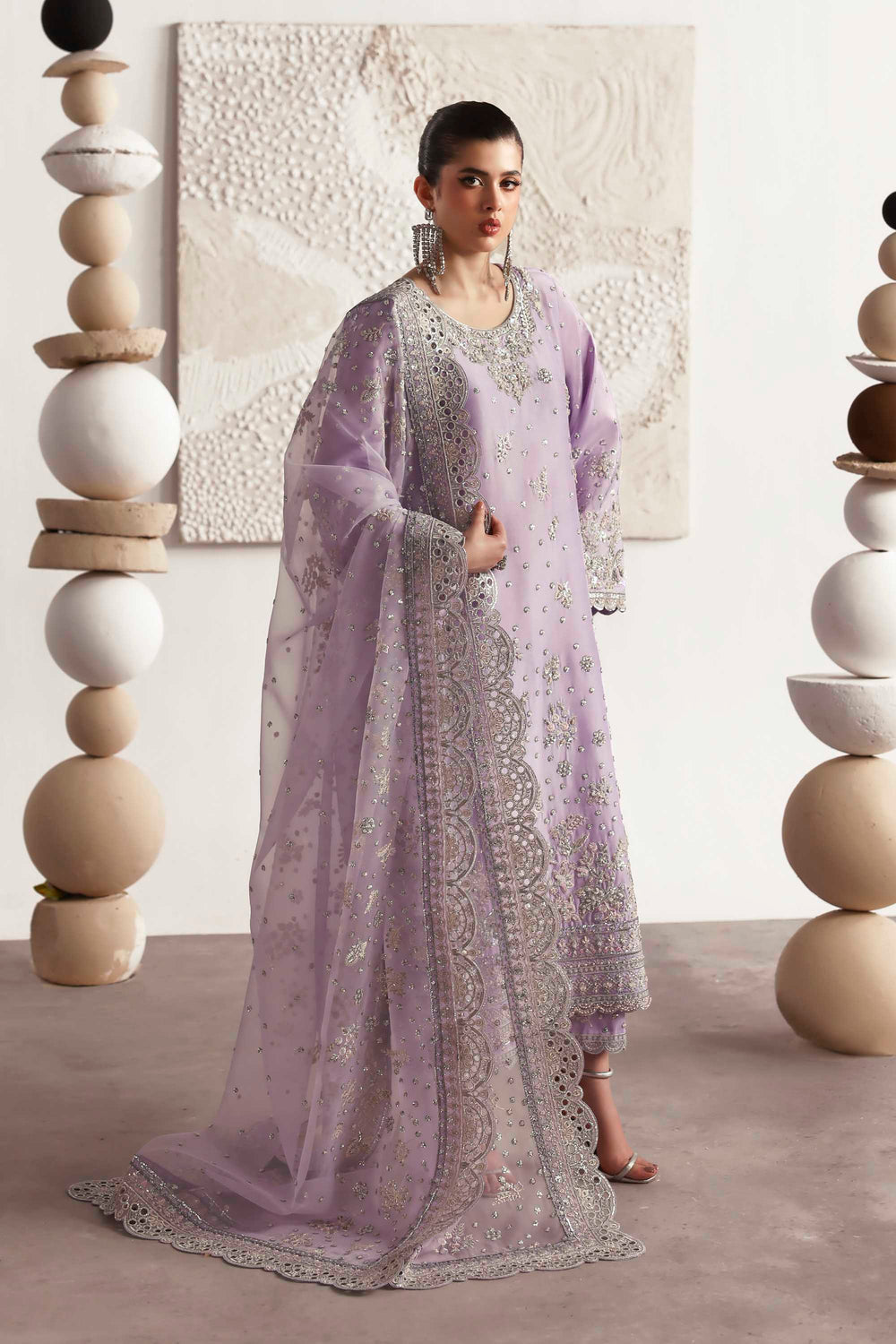 Champagne – authentic Pakistani dress from the Luxury Formals 25 collection for women in the UK