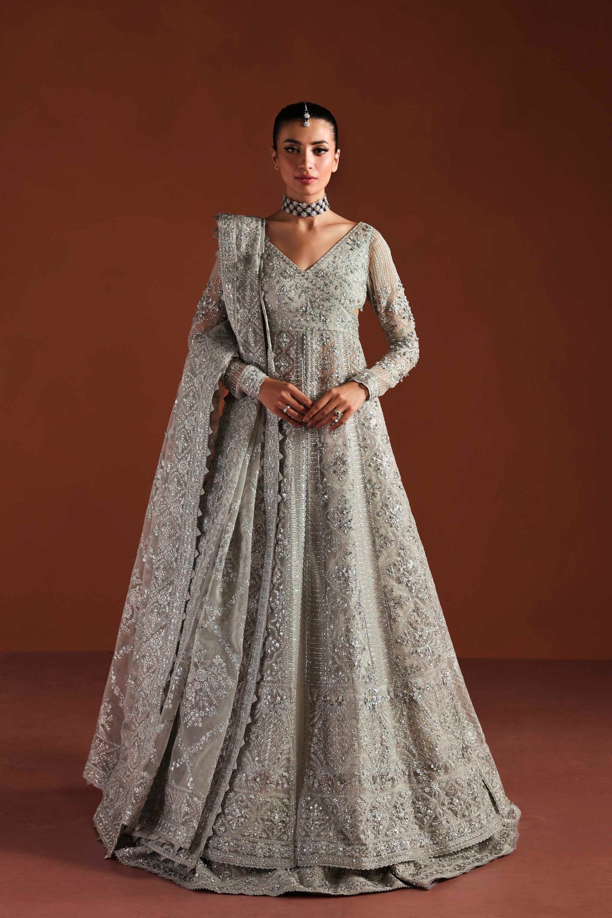 Akbar Aslam | Luxury Formals | Eden - Formal Dress - available at Maria Faisal in UK and USA.