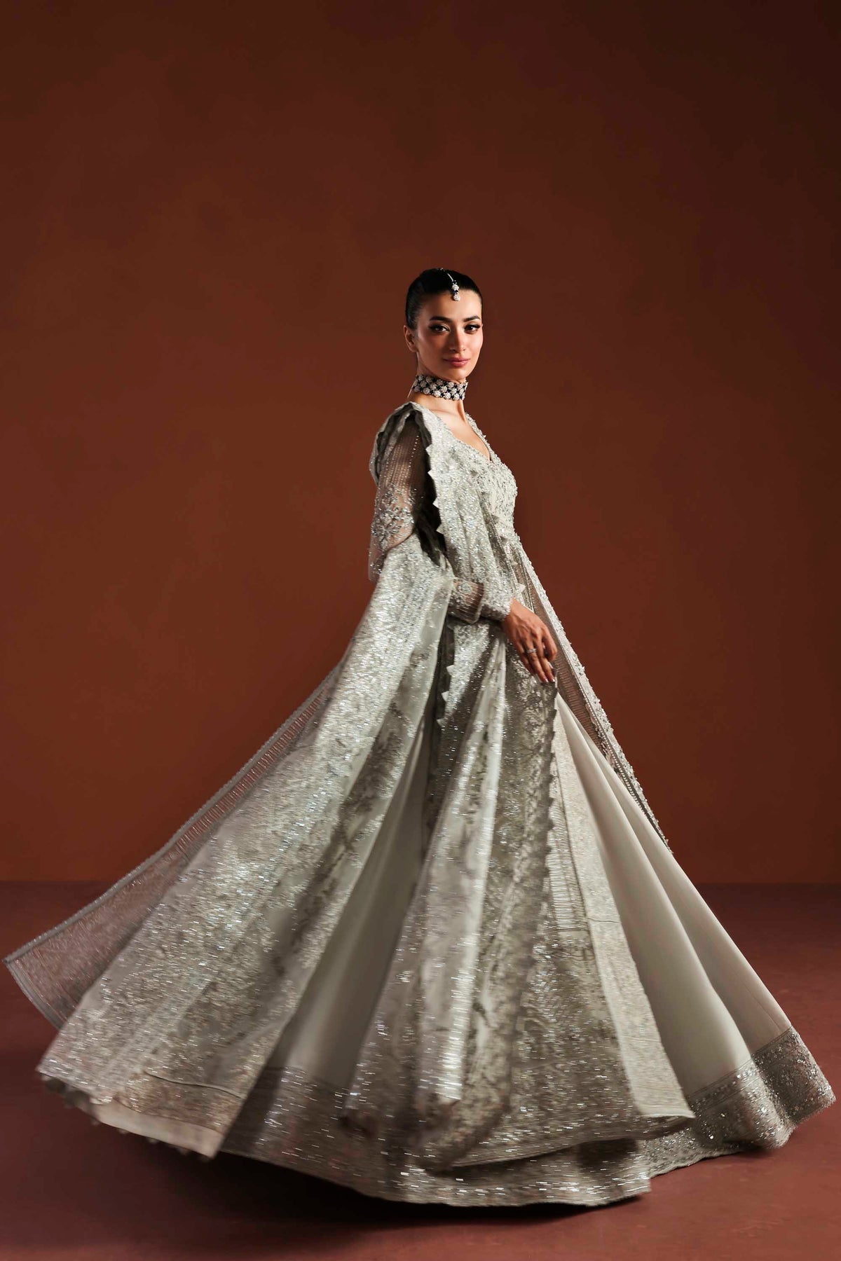 Akbar Aslam | Luxury Formals | Eden - Formal Dress - available at Maria Faisal in UK and USA.