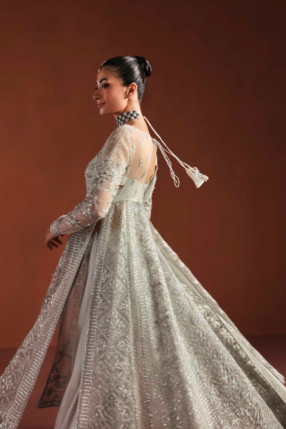 Akbar Aslam | Luxury Formals | Eden - Formal Dress - available at Maria Faisal in UK and USA.