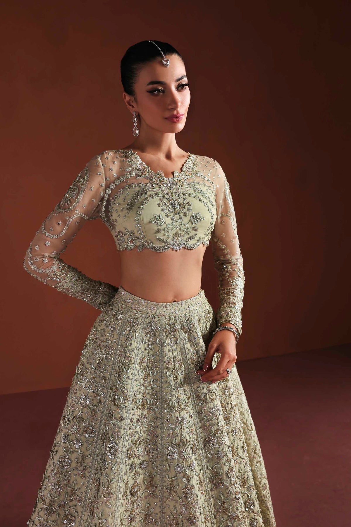 Akbar Aslam | Luxury Formals | Fable - Formal Dress - available at Maria Faisal in UK and USA.