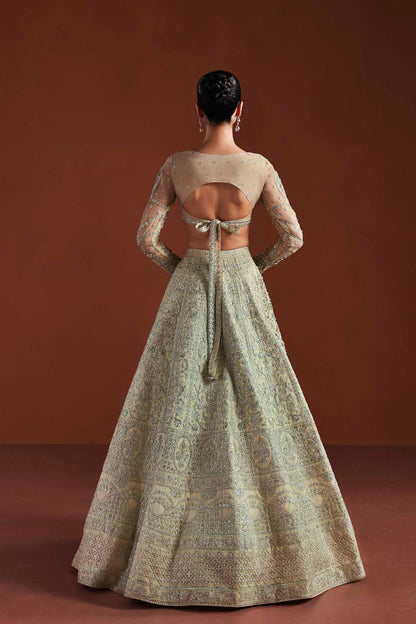 Akbar Aslam | Luxury Formals | Fable - Formal Dress - available at Maria Faisal in UK and USA.