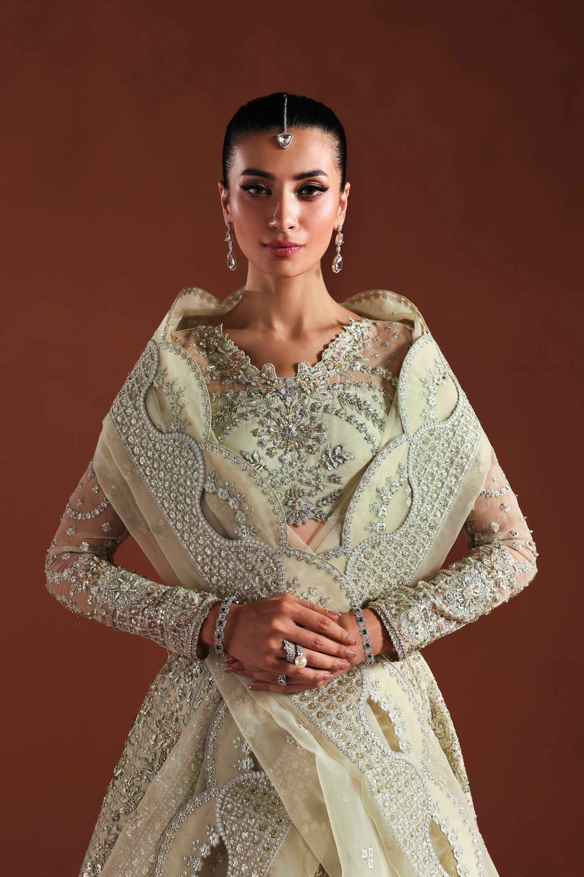Akbar Aslam | Luxury Formals | Fable - Formal Dress - available at Maria Faisal in UK and USA.