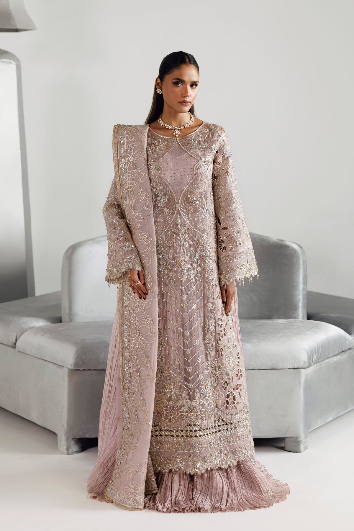Akbar Aslam | Luxury Formals | Iyla - Formal Dress - available at Maria Faisal in UK and USA.
