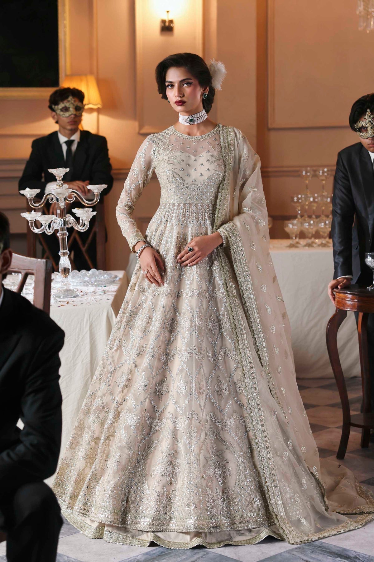 Akbar Aslam | Deewani Wedding Formals | Gulnisa - Ladies Clothes - Maria Faisal