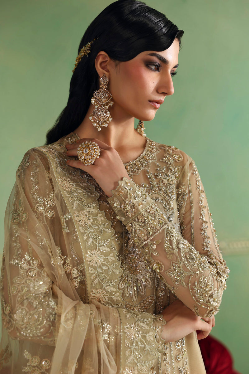 Akbar Aslam | Luxury Formals | Zareefa - Formal Dress - available at Maria Faisal in UK and USA.
