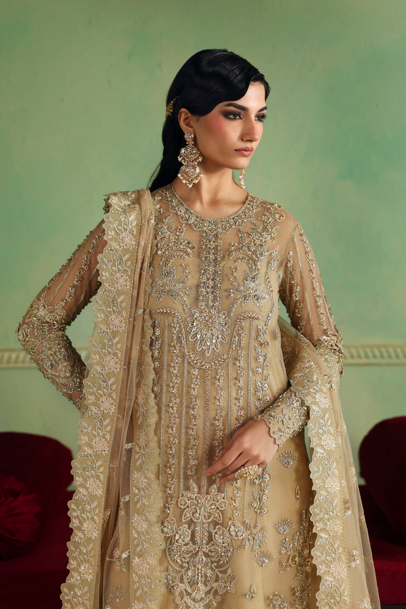 Akbar Aslam | Luxury Formals | Zareefa - Formal Dress - available at Maria Faisal in UK and USA.
