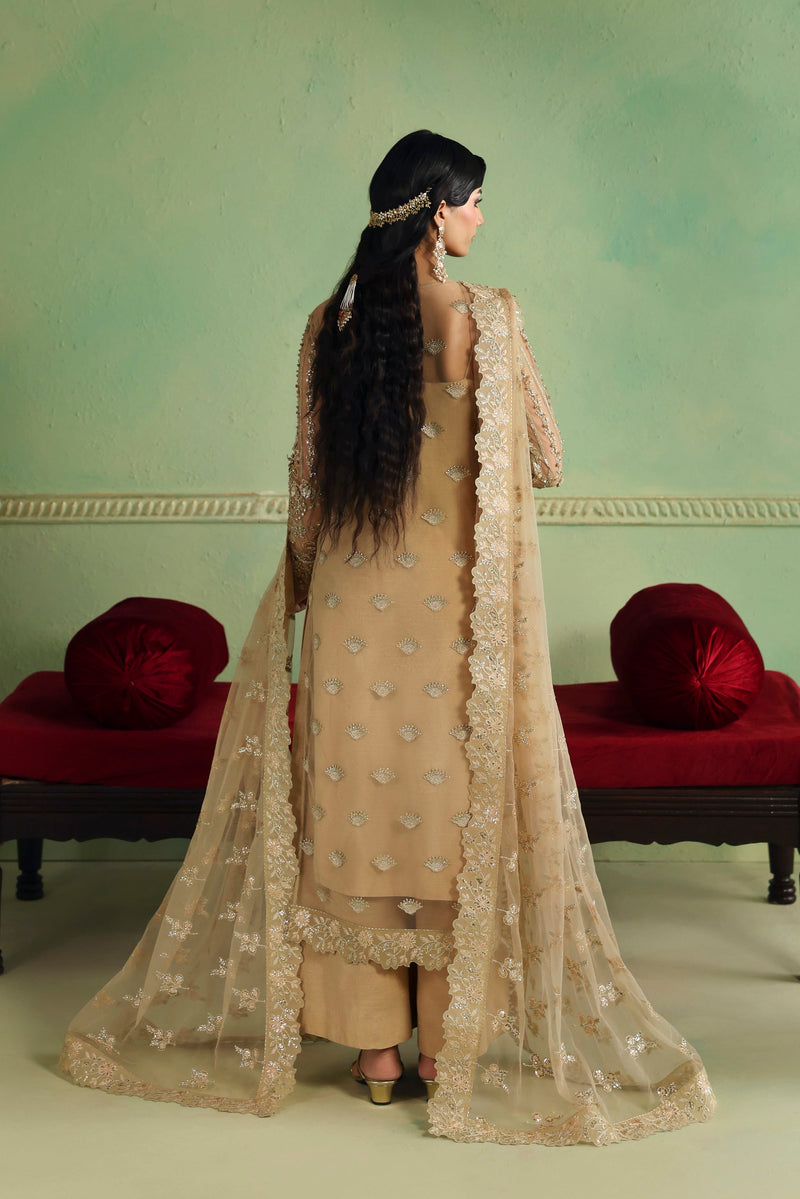 Akbar Aslam | Luxury Formals | Zareefa - Formal Dress - available at Maria Faisal in UK and USA.