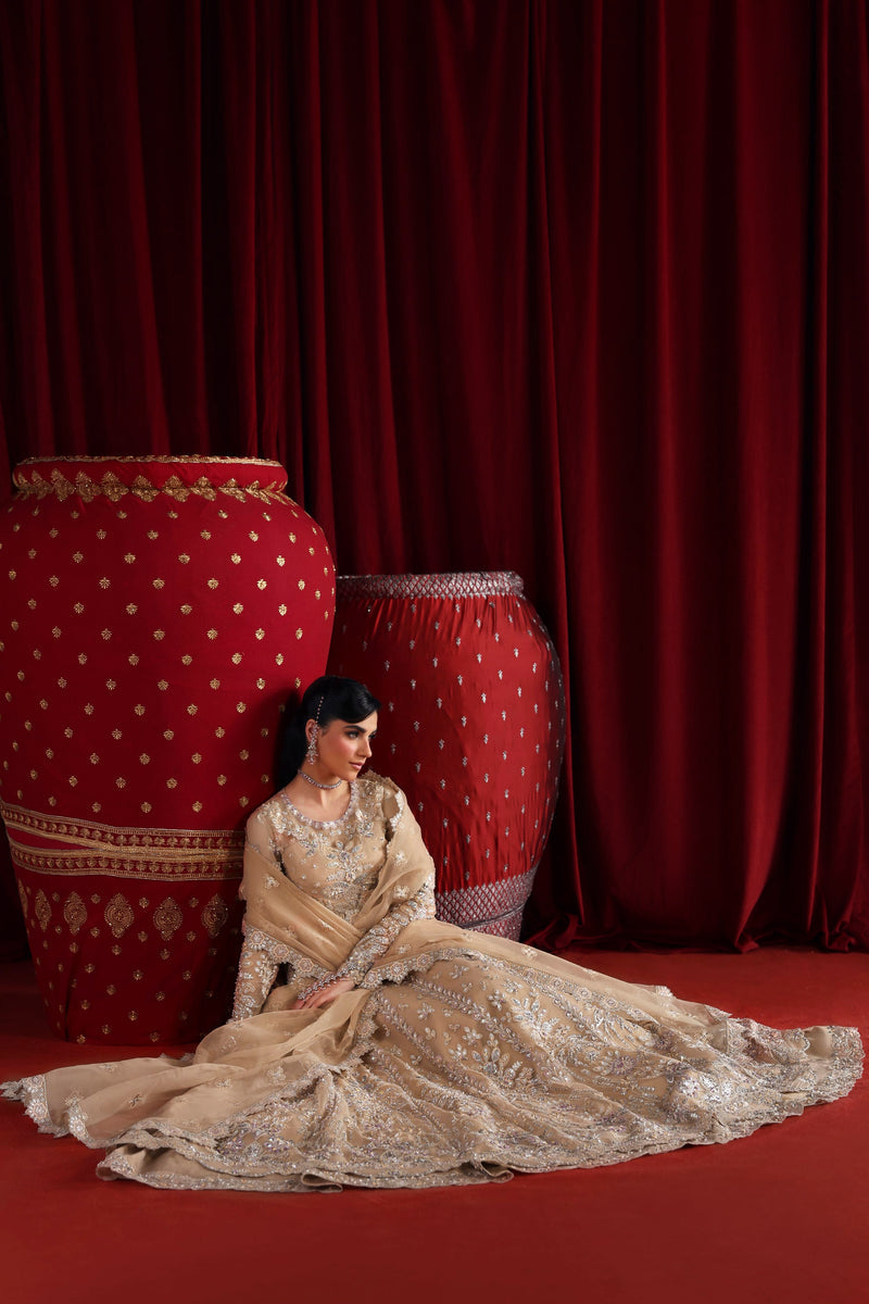 Akbar Aslam | Luxury Formals | Parisa - Formal Dress - available at Maria Faisal in UK and USA.