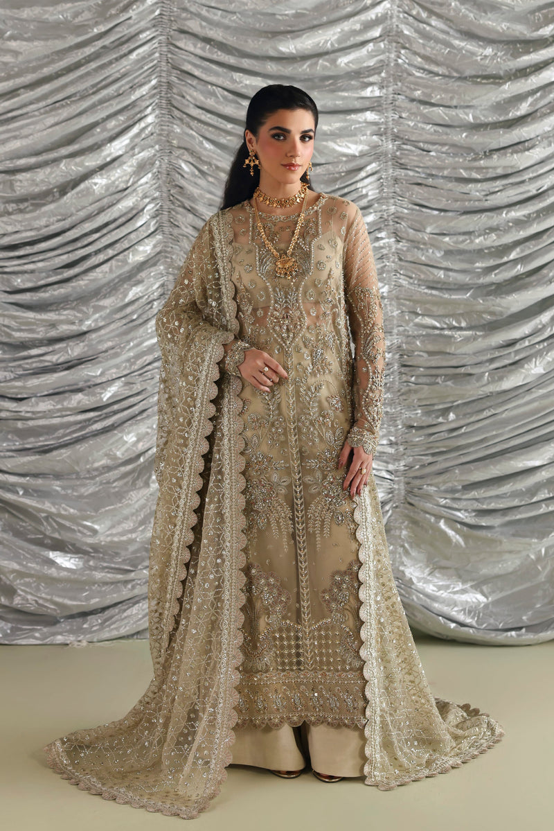 Akbar Aslam | Luxury Formals | Roshanara - Formal Dress - available at Maria Faisal in UK and USA.