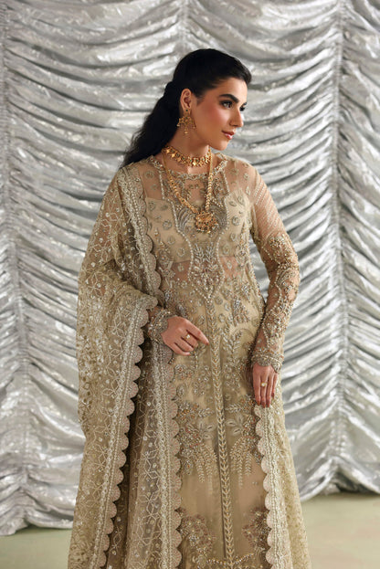 Akbar Aslam | Luxury Formals | Roshanara - Formal Dress - available at Maria Faisal in UK and USA.