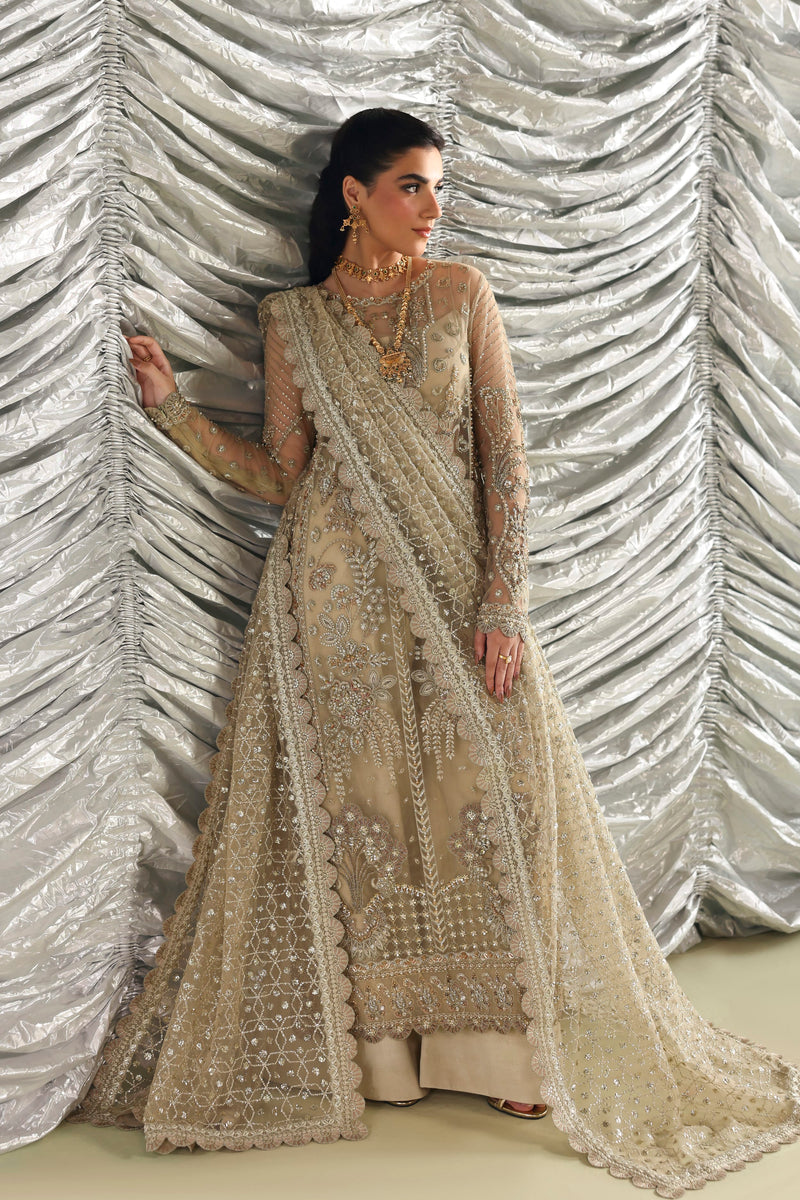 Akbar Aslam | Luxury Formals | Roshanara - Formal Dress - available at Maria Faisal in UK and USA.