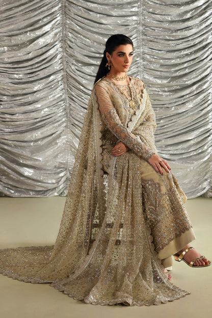 Akbar Aslam | Luxury Formals | Roshanara - Formal Dress - available at Maria Faisal in UK and USA.