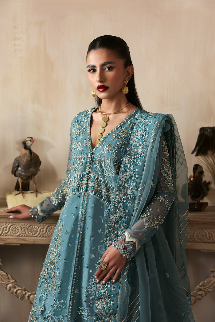 Zarposh | Jahanara Wedding Formals | Amyra - Wedding Dress - available at Maria Faisal in UK and USA.