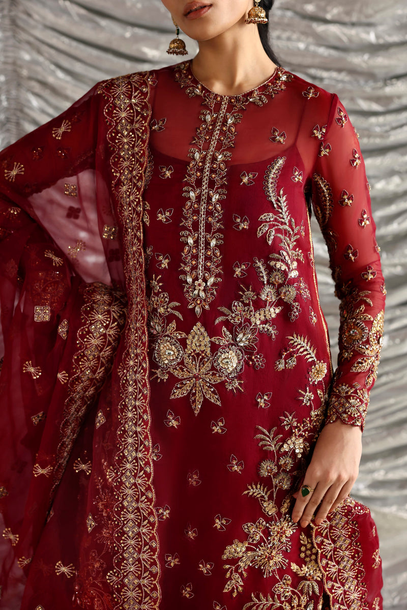 Akbar Aslam | Luxury Formals | Dilafroz - Formal Dress - available at Maria Faisal in UK and USA.
