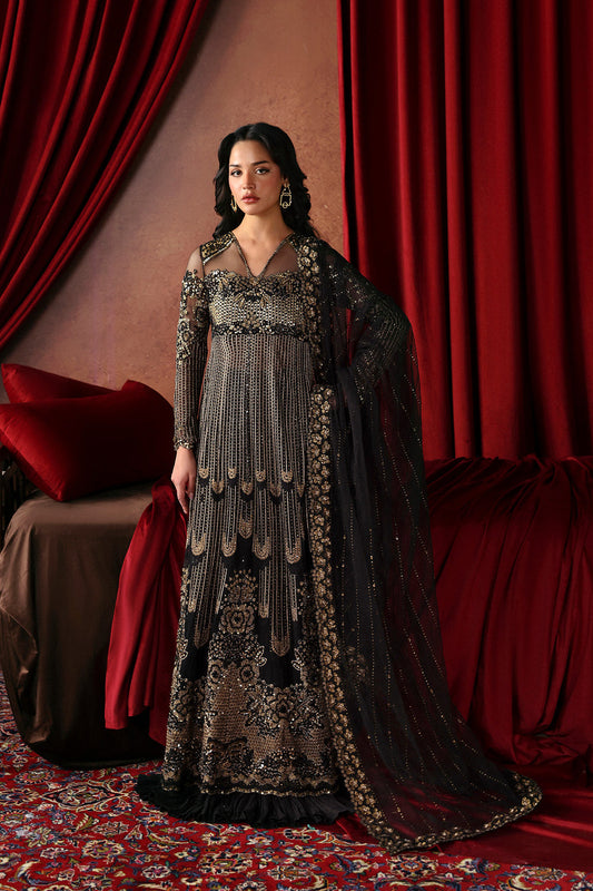 Afrozeh | La Fuchsia 26 | Chariot - Formal Dress - available at Maria Faisal in UK and USA.