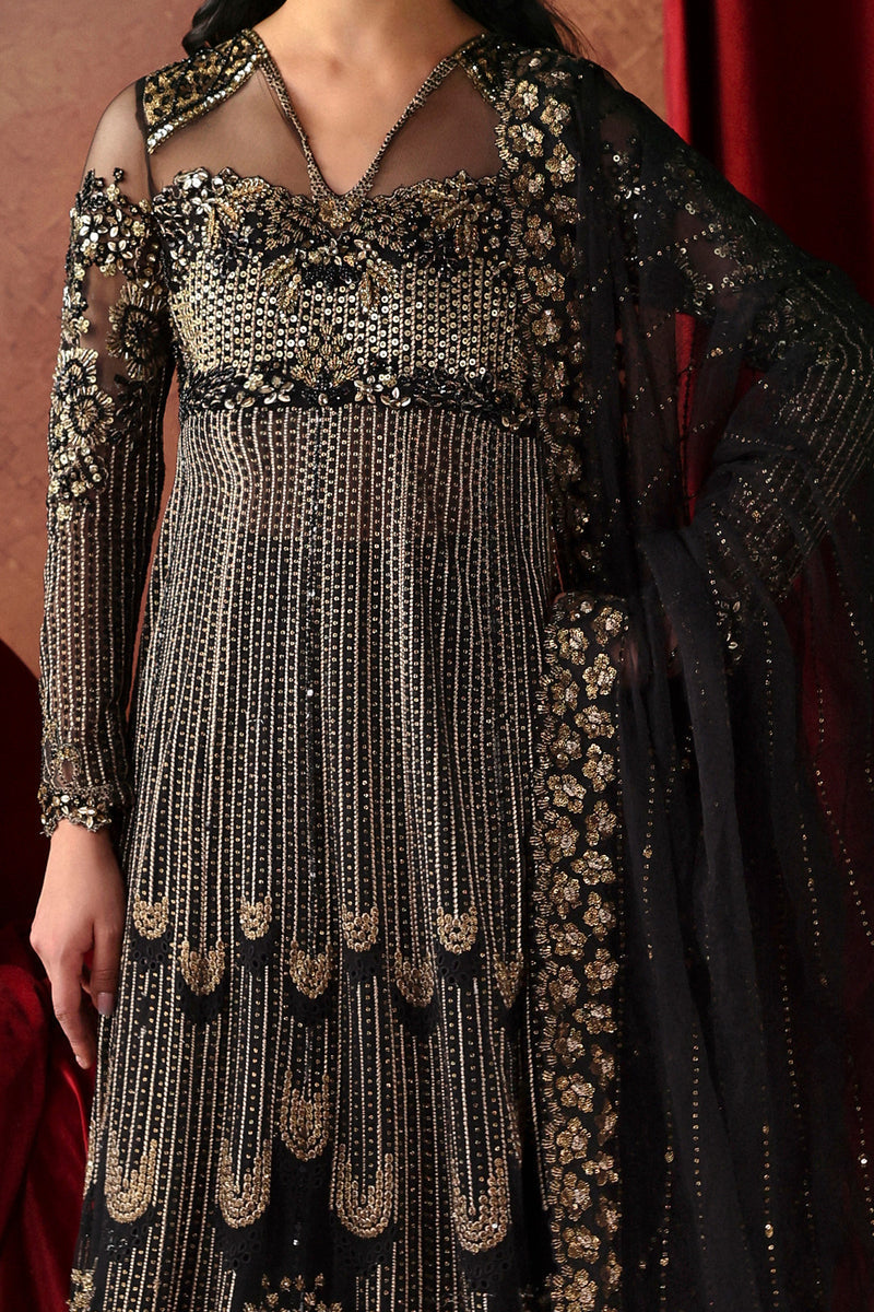 Afrozeh | La Fuchsia 26 | Chariot - Formal Dress - available at Maria Faisal in UK and USA.