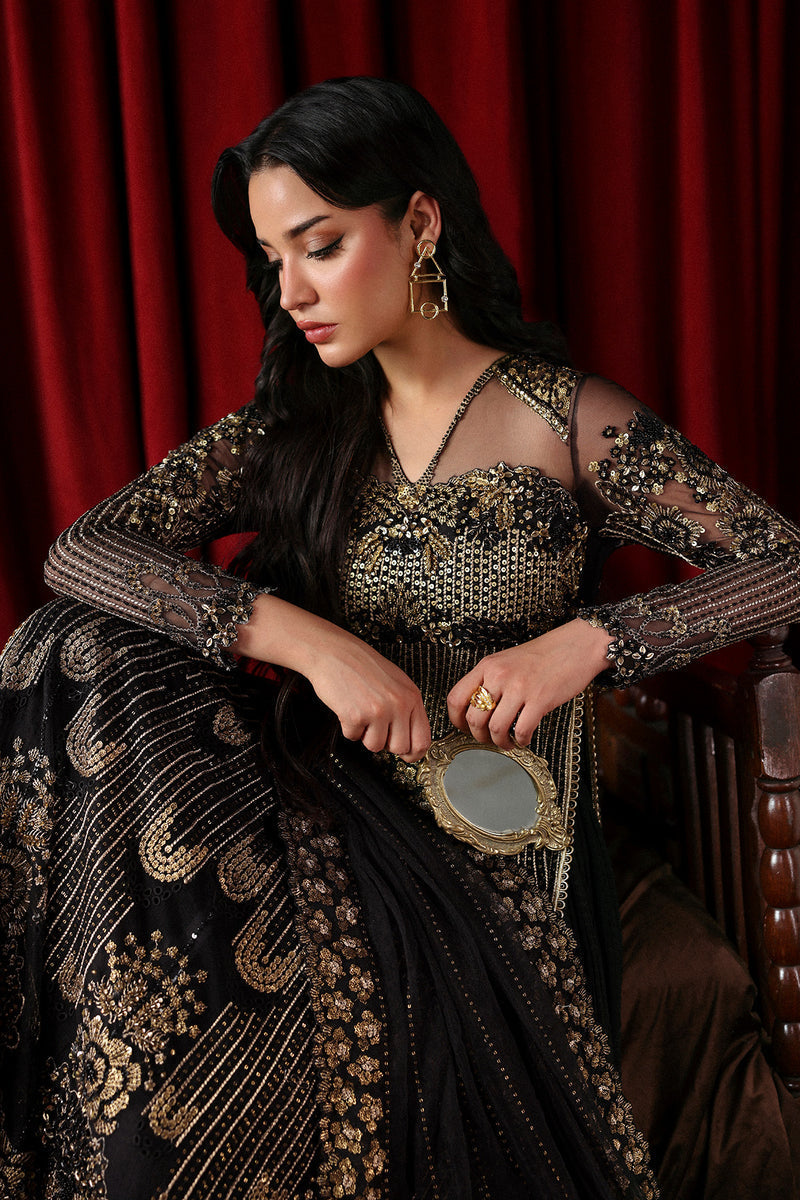 Afrozeh | La Fuchsia 26 | Chariot - Formal Dress - available at Maria Faisal in UK and USA.