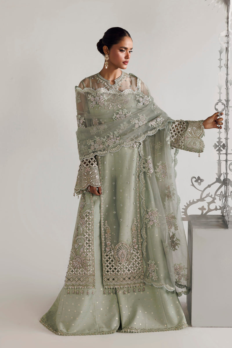 Akbar Aslam | Luxury Formals | Zaria - Formal Dress - available at Maria Faisal in UK and USA.