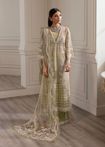 Crimson | A Beautiful Chaos Wedding Collection | Sparkle Cascade - Designer Dress with Intricate embroidery and embellishments. Shop elegent wedding dress at Maria Faisal.