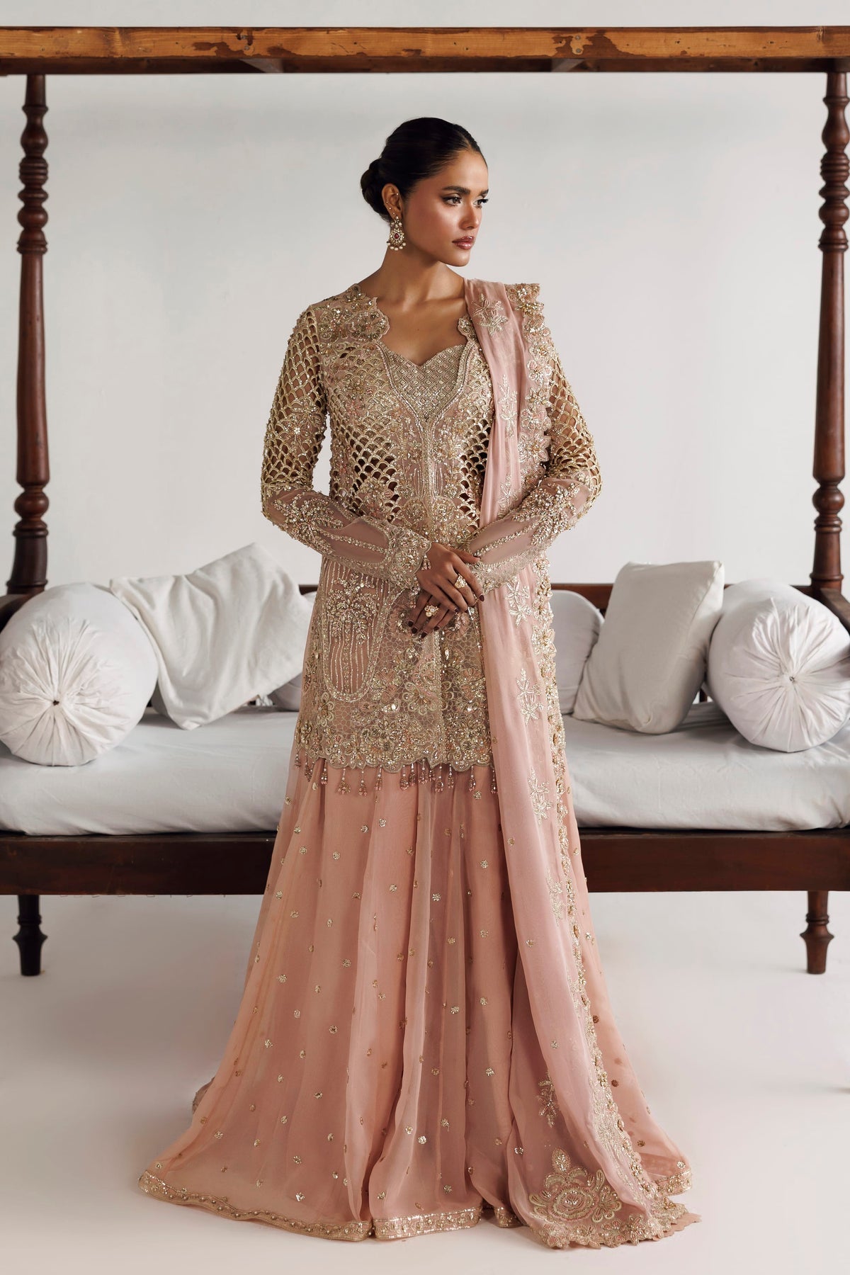 Akbar Aslam | Luxury Formals | Livia - Formal Dress - available at Maria Faisal in UK and USA.