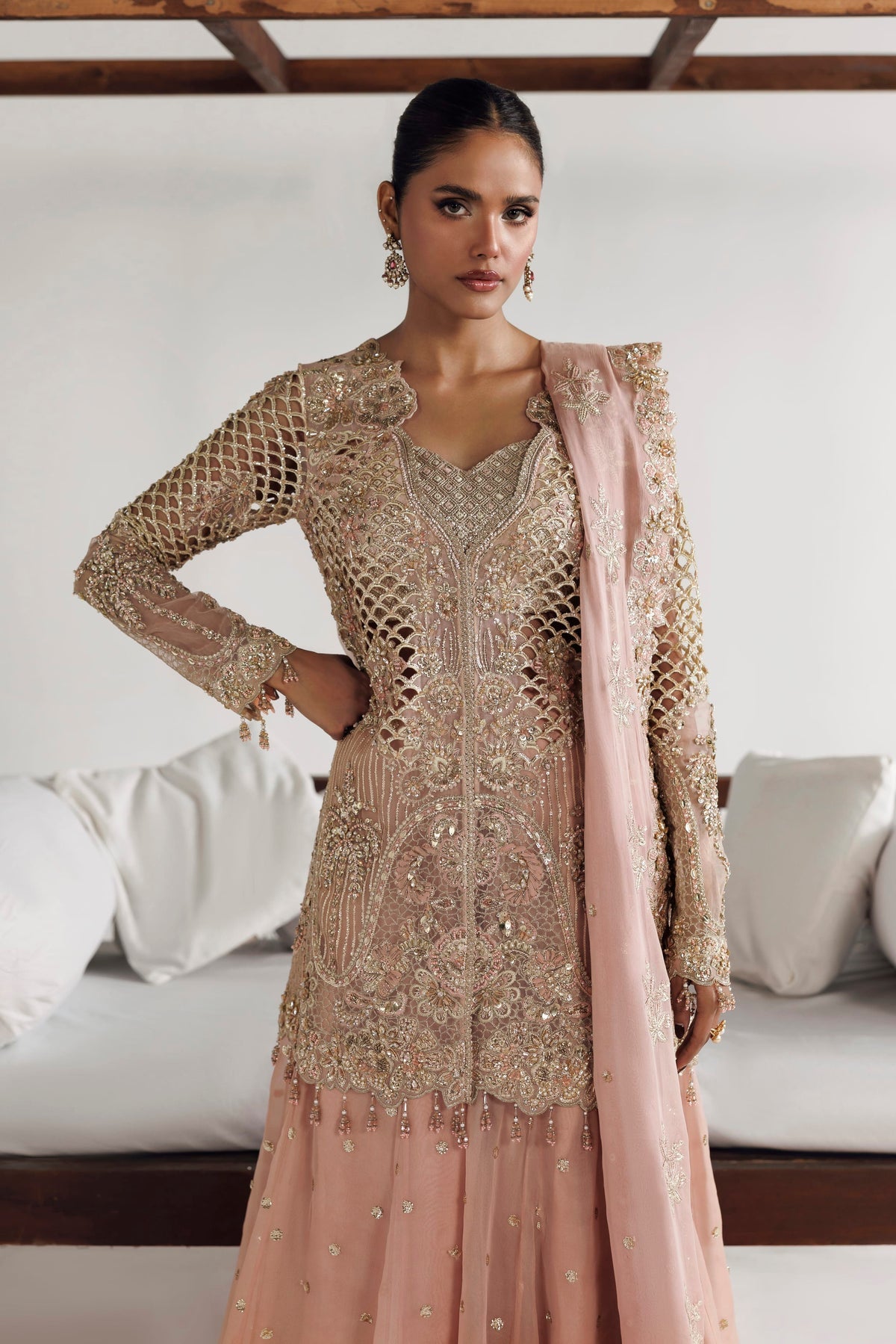 Akbar Aslam | Luxury Formals | Livia - Formal Dress - available at Maria Faisal in UK and USA.