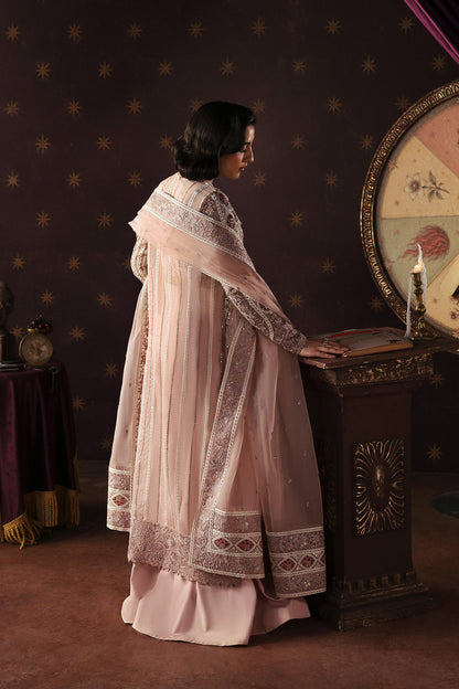 Afrozeh | La Fuchsia 26 | Hermit - Formal Dress - available at Maria Faisal in UK and USA.
