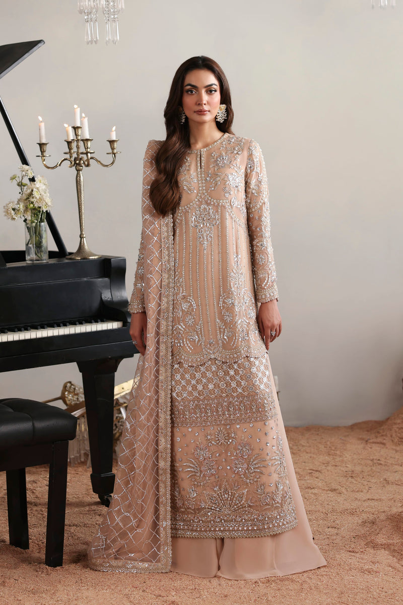 Akbar Aslam | Luxury Formals | Elodie - Formal Dress - available at Maria Faisal in UK and USA.