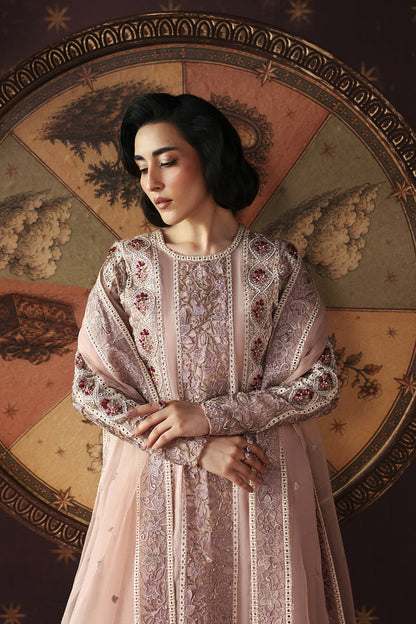 Afrozeh | La Fuchsia 26 | Hermit - Formal Dress - available at Maria Faisal in UK and USA.