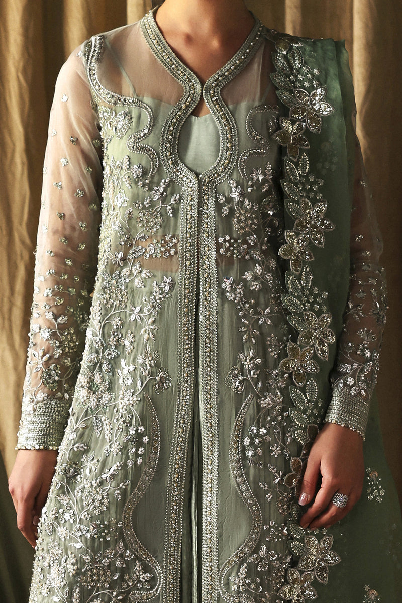 Afrozeh | La Fuchsia 26 | FORTUNE TELLER - Formal Dress - available at Maria Faisal in UK and USA.