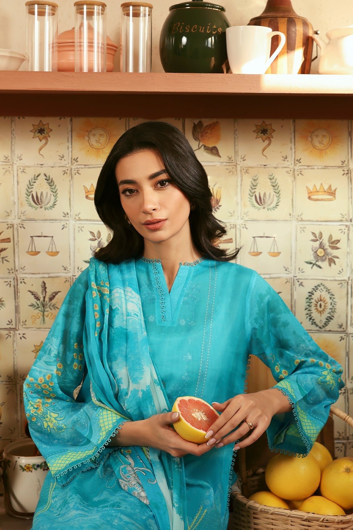 Sahar | Selene 25 | Oceanic Petals by Maria Faisal - Registered Vendor of : Sahar - type : Ladies Clothes - 100% original wedding dresses