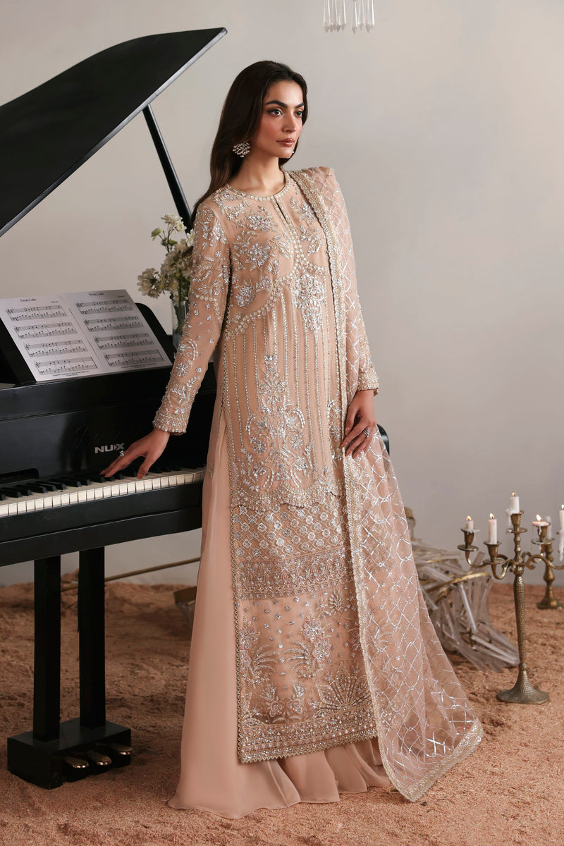 Akbar Aslam | Luxury Formals | Elodie - Formal Dress - available at Maria Faisal in UK and USA.