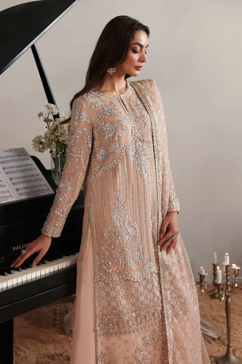 Akbar Aslam | Luxury Formals | Elodie - Formal Dress - available at Maria Faisal in UK and USA.