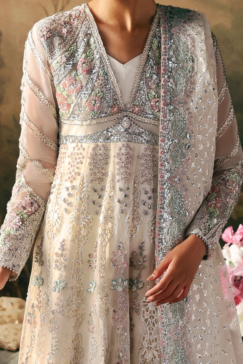 Afrozeh | La Fuchsia 26 | Queen - Formal Dress - available at Maria Faisal in UK and USA.