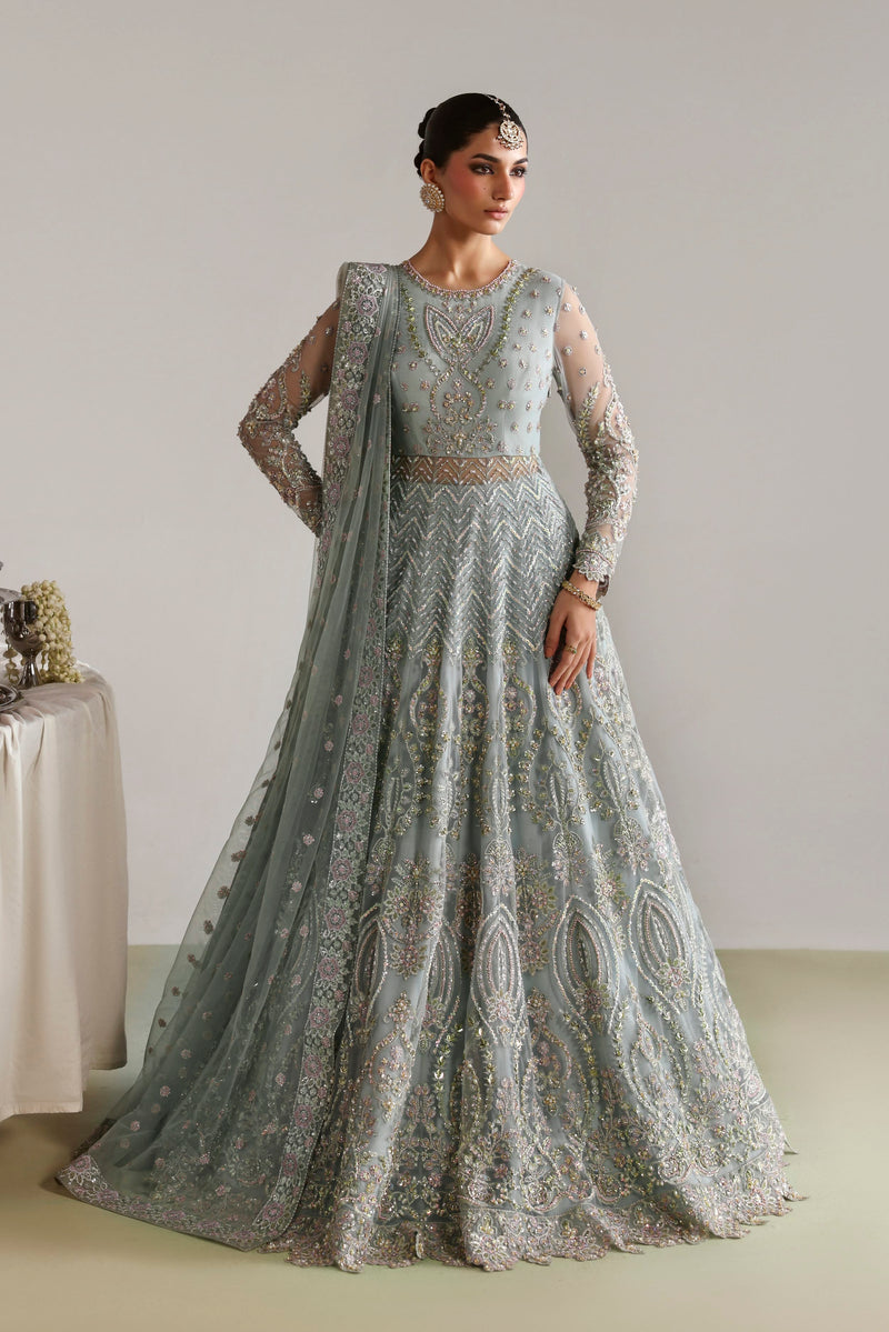 Akbar Aslam | Luxury Formals | Zebunnisa - Formal Dress - available at Maria Faisal in UK and USA.