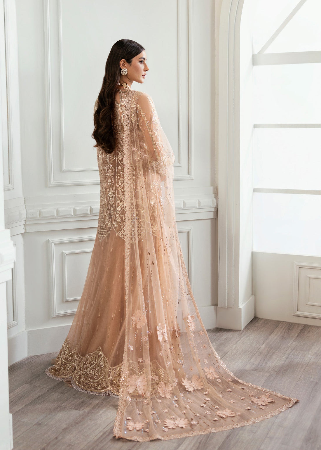 Crimson | A Beautiful Chaos Wedding Collection | Stardust - Designer Dress with Intricate embroidery and embellishments. Shop elegent wedding dress at Maria Faisal.