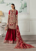 Crimson | A Beautiful Chaos Wedding Collection | Artisan Story - Designer Dress with Intricate embroidery and embellishments. Shop elegent wedding dress at Maria Faisal.