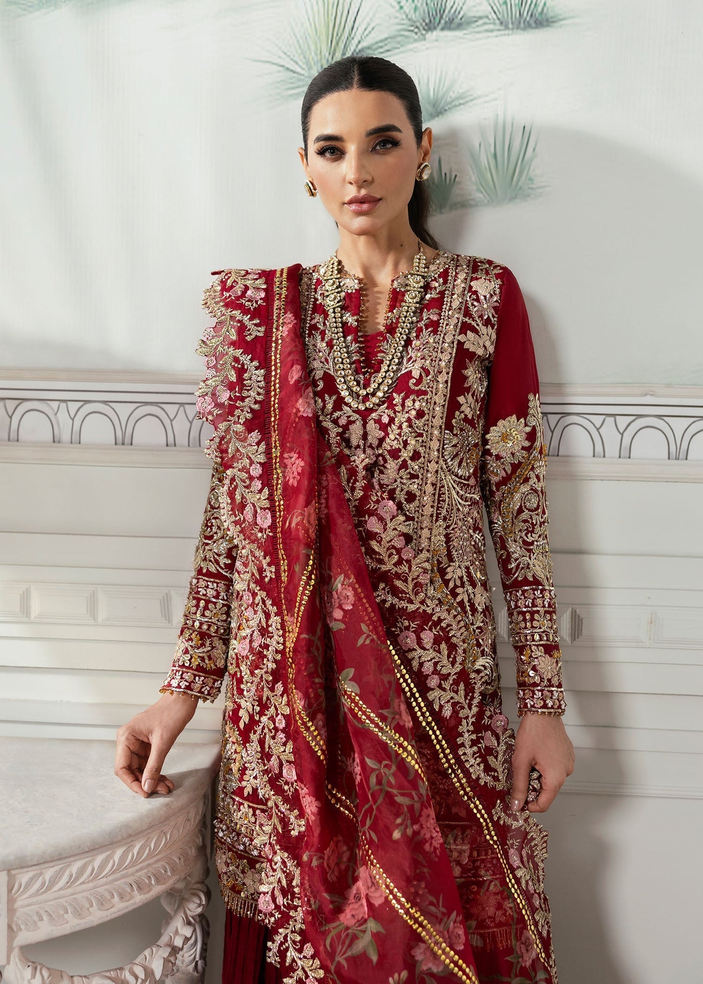 Crimson | A Beautiful Chaos Wedding Collection | Artisan Story - Ladies Clothes - Maria Faisal