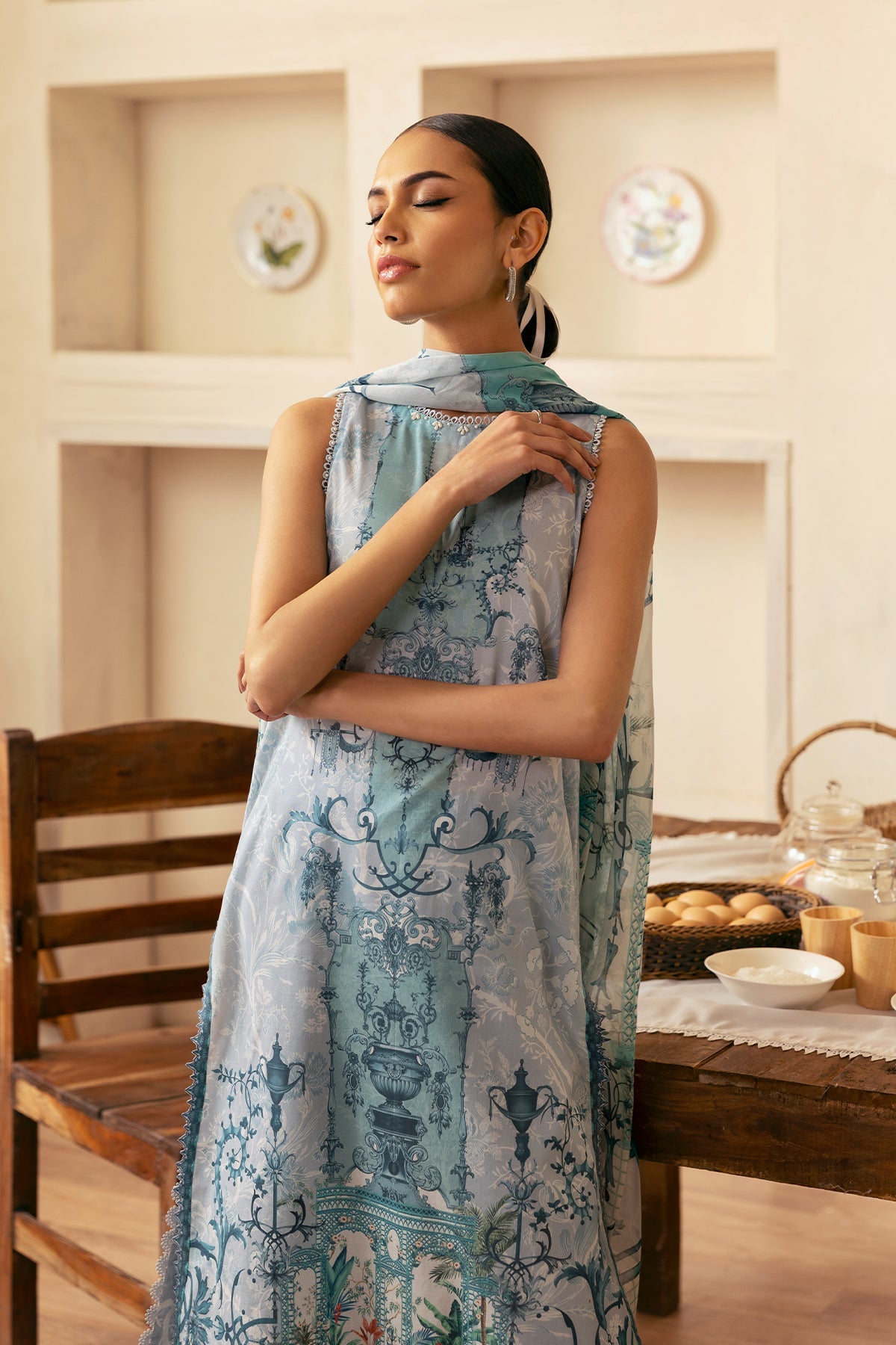 Sahar | Selene 25 | Silver Mist by Maria Faisal - Registered Vendor of : Sahar - type : Ladies Clothes - 100% original wedding dresses