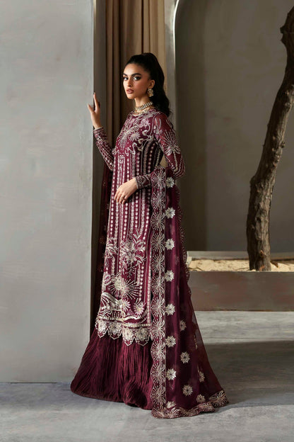 Akbar Aslam | Meeras Luxury Chiffon 25 | Mahin - Formal Dress - available at Maria Faisal in UK and USA.