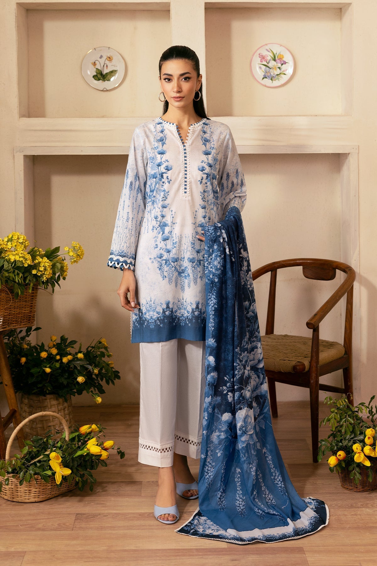 Sahar | Selene 25 | Sapphire Petal by Maria Faisal - Registered Vendor of : Sahar - type : Ladies Clothes - 100% original wedding dresses